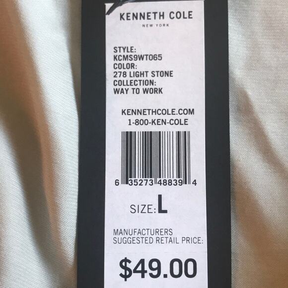 Kenneth Cole Light Stone Camisole Large Cream - Picture 4 of 7